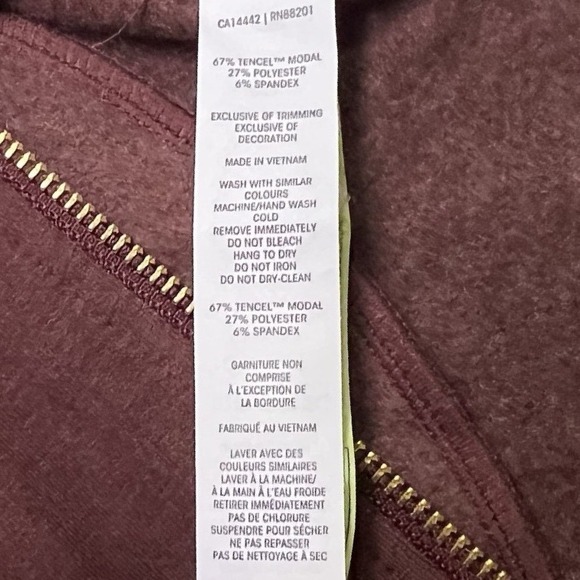 MPG Serenity Mock Neck Pullover Activewear Cozy Workout Train Tencel Sz XS - Picture 4 of 7